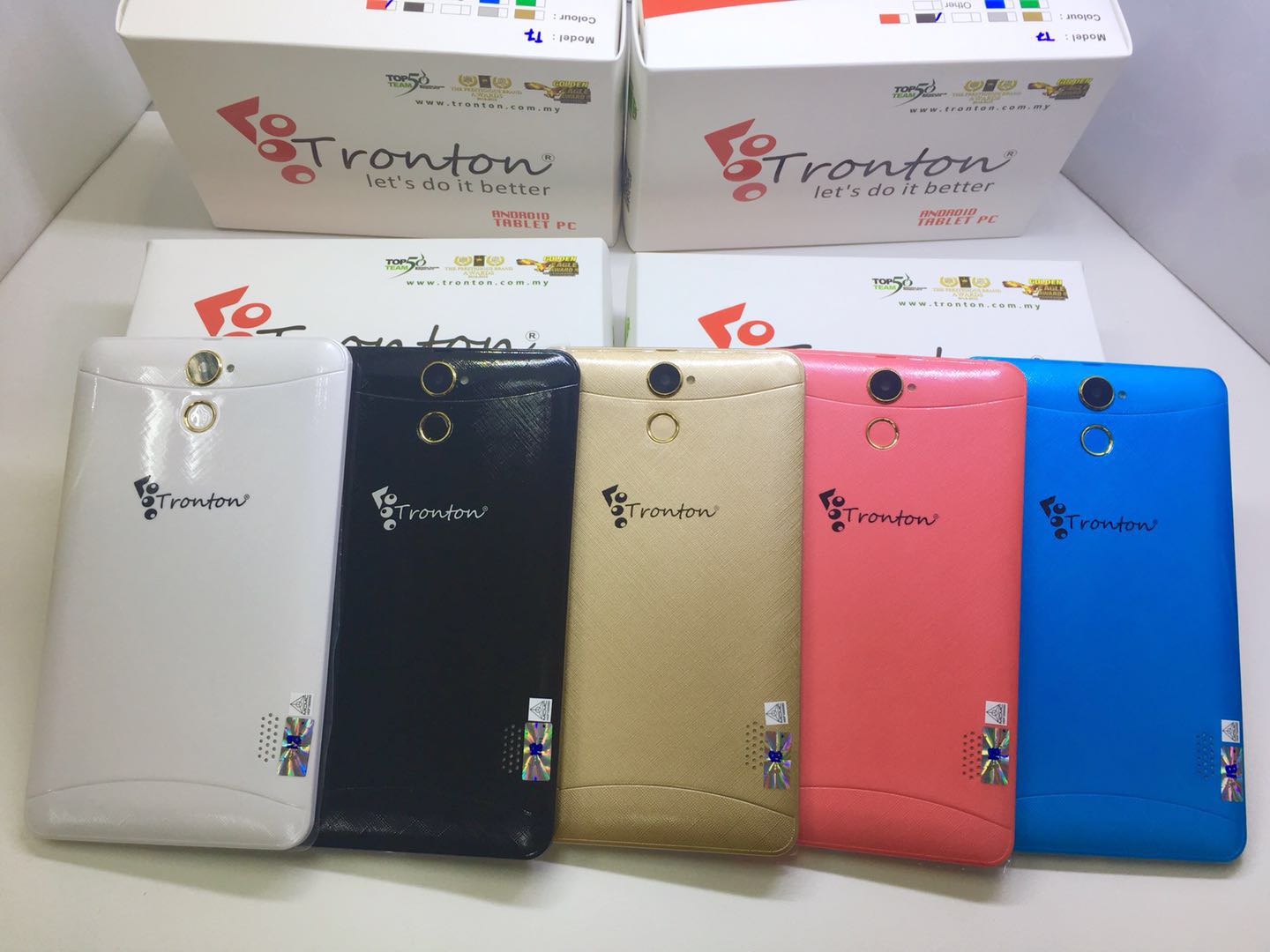 (GOLD)TRONTON T7 7''inch CALL TAB TABLET 95% NEW(READY STOCK)